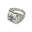 Серебряное кольцо - перстень мужское Ясин 10020207Л05